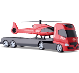 CAMINH&Atilde;O PLATAFORMA+HELICOP.RESGATE 48CM 406